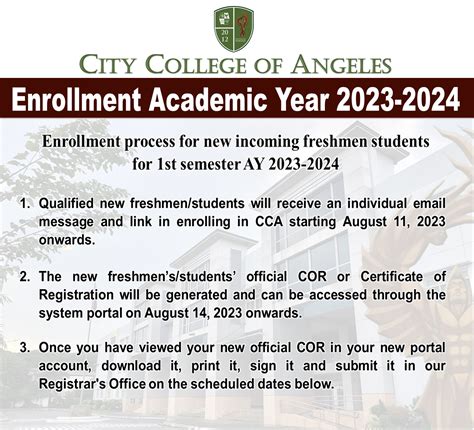 city college of angeles admission|CCA Admissions and Registrar's Office .